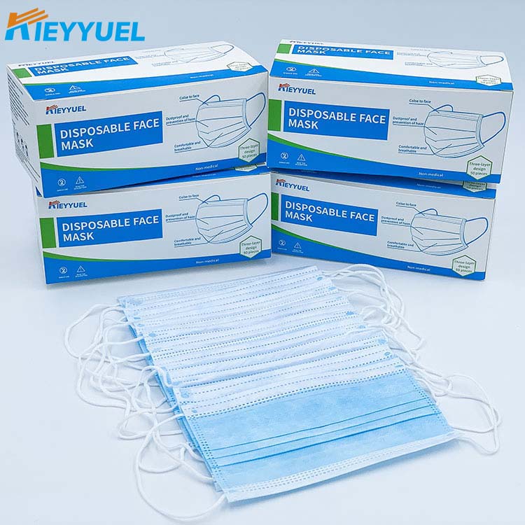 Engångs ansiktsmask