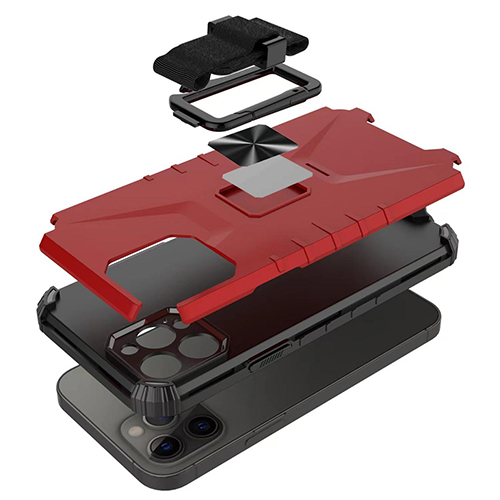 Fyrhörnigt anti-drop mobiltelefonfodral